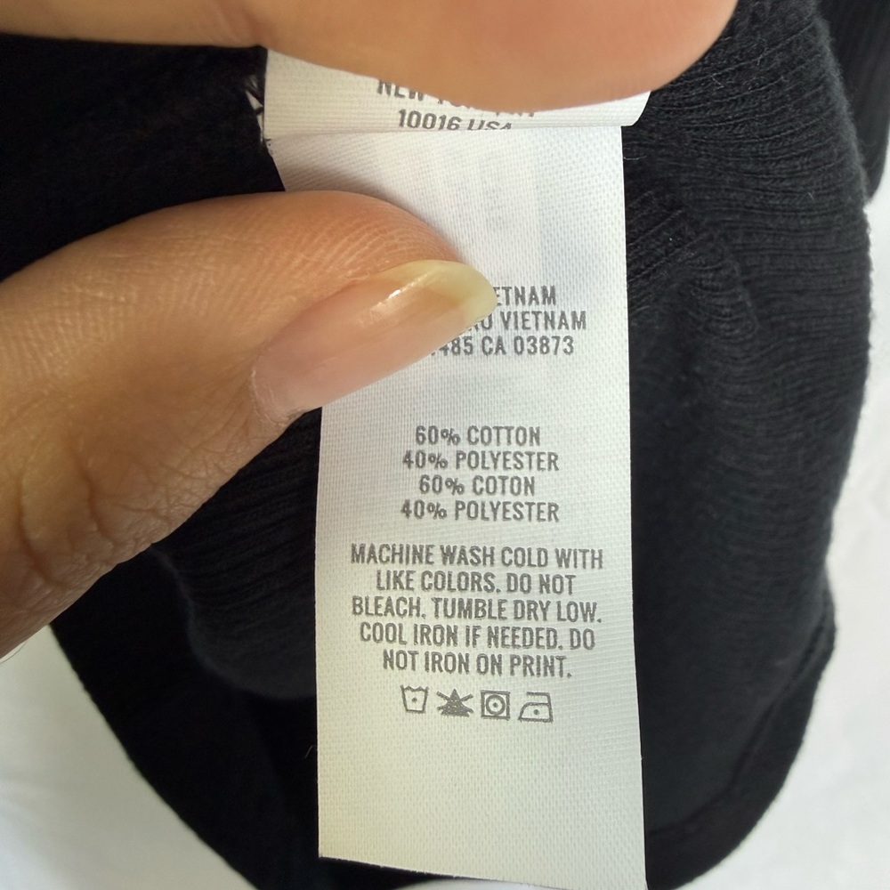 Aerie Black Ribbed‎ Tank Top Scoop Neck
Basic Casual Size M - Picture 4 of 4